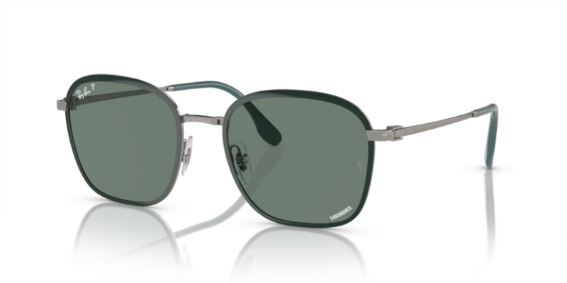 Ray-Ban 0RB3720 Green On Gunmetal 8056597935739