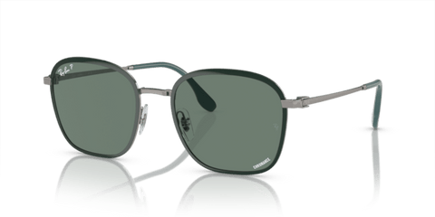 Ray-Ban 0RB3720 Green On Gunmetal 8056597935739