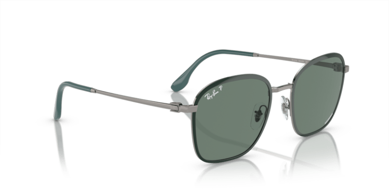 Ray-Ban 0RB3720 Green On Gunmetal 8056597935739