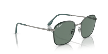 Ray-Ban 0RB3720 Green On Gunmetal 8056597935739