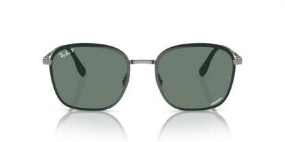 Ray-Ban 0RB3720 Green On Gunmetal 8056597935739