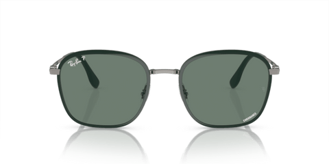 Ray-Ban 0RB3720 Green On Gunmetal 8056597935739