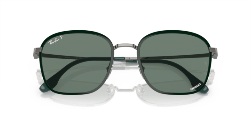 Ray-Ban 0RB3720 Green On Gunmetal 8056597935739