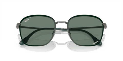 Ray-Ban 0RB3720 Green On Gunmetal 8056597935739