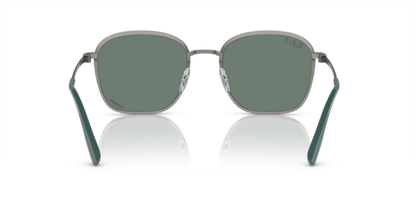 Ray-Ban 0RB3720 Green On Gunmetal 8056597935739