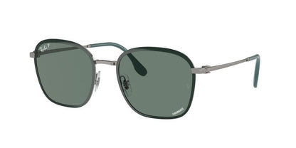 Ray-Ban 0RB3720 Green On Gunmetal 8056597935739