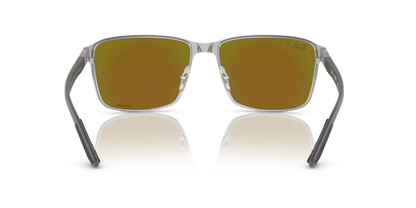 Black On Silver - 0RB3721CH 8056597939997