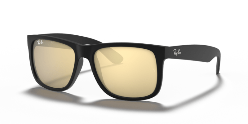 Rubber Black (622/5A) - Gold Mirror 8053672416190