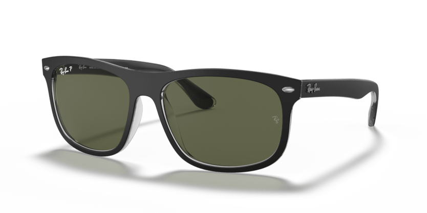 0RB4226 - Ray - Ban - (Black On Transparent) G - 15 Green Polarized - 56 - 16 - 145 MM - Ardor Eyewear 8053672453959