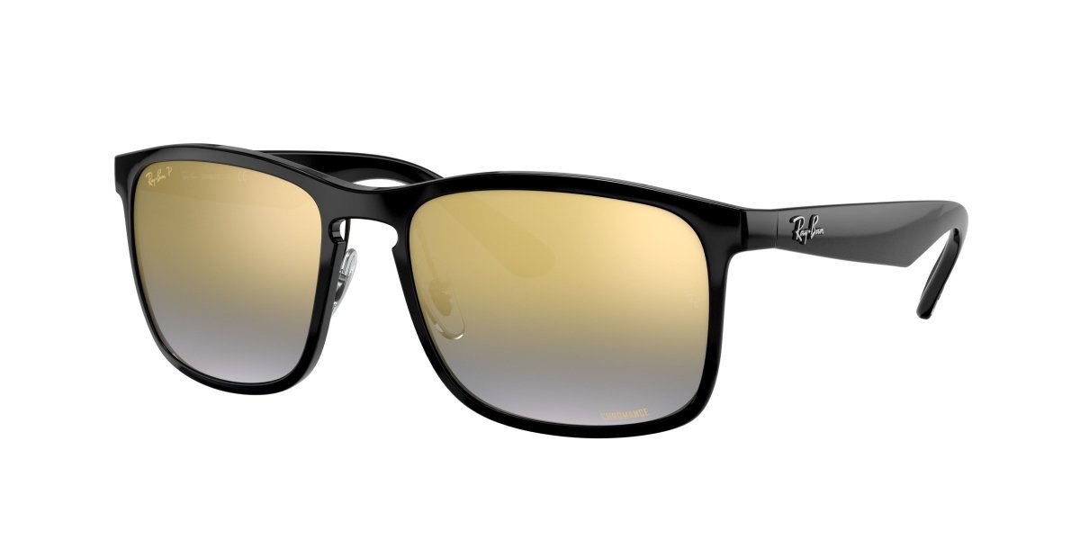 0RB4264 - Ray - Ban - (Black) Blue Mirror Gold Gradient Polarized - 58 - 18 - 145 MM - Ardor Eyewear 8056597036023