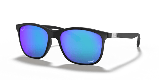 0RB4330CH - Ray - Ban - (Black) Blue Polarized - 56 - 17 - 145 MM - Ardor Eyewear 8056597122856