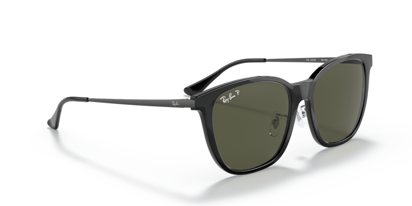 0RB4333D - Ray - Ban - (Black) G - 15 Green Polarized - 55 - 17 - 145 MM - Ardor Eyewear 8056597213134