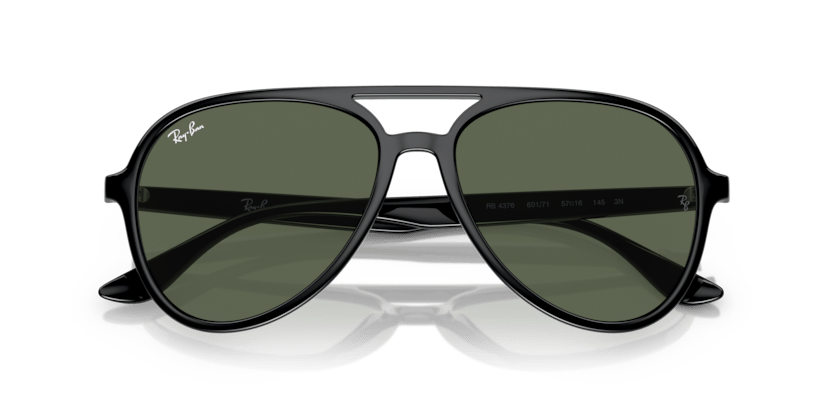 0RB4376 - Ray - Ban - (Black) Dark Green - 57 - 16 - 145 MM - Ardor Eyewear 8056597856096