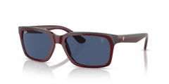 0RB4393M - Ray - Ban - Dark red on grey - 56mm - Ardor Eyewear