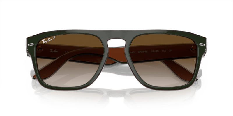 Green & Dark Grey & Transparent Brown - 0RB4407 8056597936354