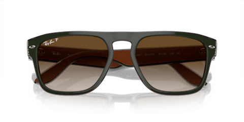 Green & Dark Grey & Transparent Brown - 0RB4407 8056597936354