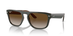 0RB4407 - Ray - Ban - (Green & Dark Grey & Transparent Brown) Brown Polarized - 57 - 19 - 145 MM - Ardor Eyewear 8056597936354