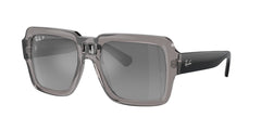 0RB4408 - Ray - Ban - (Transparent Grey) Silver/Grey Polarized - 54 - 19 - 145 MM - Ardor Eyewear 8056597936972