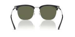 0RB4418D - Ray - Ban - (Black On Silver) Dark Green Polarized - 56 - 19 - 145 MM - Ardor Eyewear 8056597943581