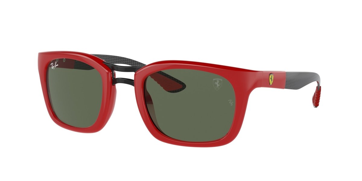 0RB8362M - Ray - Ban - (Red) Dark Green - 53 - 25 - 145 MM - Ardor Eyewear 8056597929929