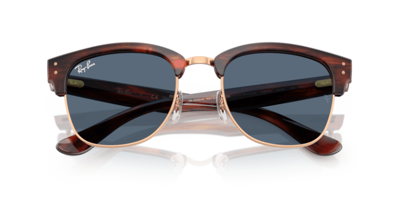 Striped Havana On Rose Gold - 0RBR0504S 8056262268292