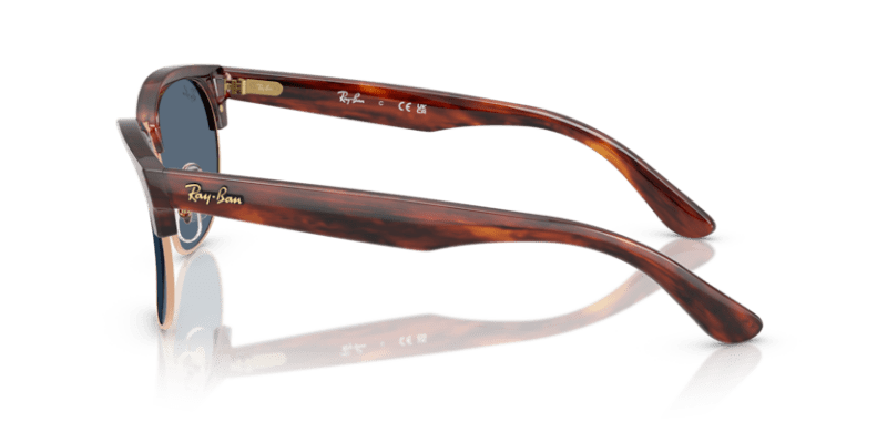 Striped Havana On Rose Gold - 0RBR0504S 8056262268292