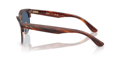 Striped Havana On Rose Gold - 0RBR0504S 8056262268292