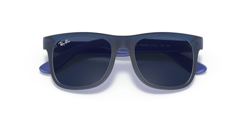 0RJ9069S - Ray - Ban Junior - (Transparent Blue) Dark Blue - 48 - 16 - 130 MM - Ardor Eyewear 8056597126854