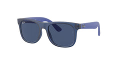 0RJ9069S - Ray - Ban Junior - (Transparent Blue) Dark Blue - 48 - 16 - 130 MM - Ardor Eyewear 8056597126854