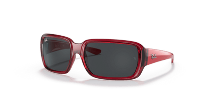 Ray-Ban Junior 0RJ9072S Transparent Red 8056597434492