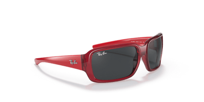 Ray-Ban Junior 0RJ9072S Transparent Red 8056597434492