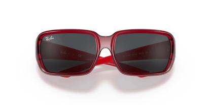 Ray-Ban Junior 0RJ9072S Transparent Red 8056597434492