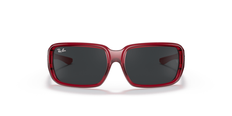 Ray-Ban Junior 0RJ9072S Transparent Red 8056597434492