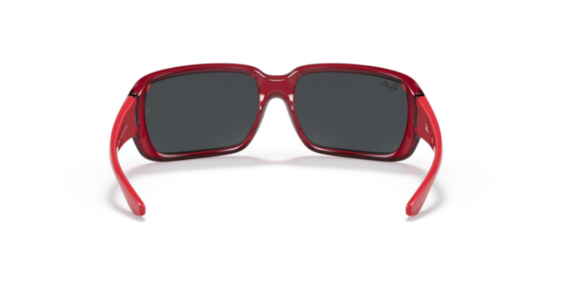 Ray-Ban Junior 0RJ9072S Transparent Red 8056597434492