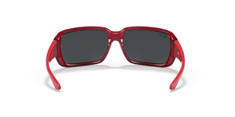 Ray-Ban Junior 0RJ9072S Transparent Red 8056597434492