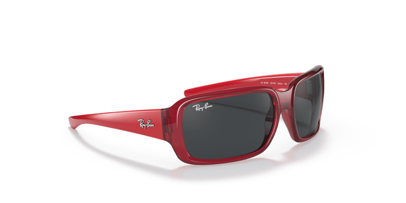 0RJ9072S - Ray - Ban Junior - (Transparent Red) Dark Grey - 51 - 14 - 105 MM - Ardor Eyewear 8056597434492