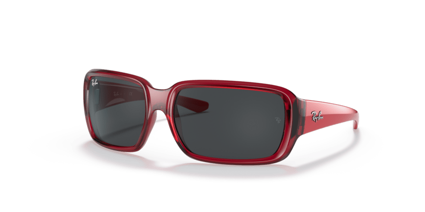 0RJ9072S - Ray - Ban Junior - (Transparent Red) Dark Grey - 51 - 14 - 105 MM - Ardor Eyewear 8056597434492