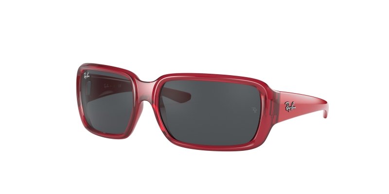 Ray-Ban Junior 0RJ9072S Transparent Red 8056597434508