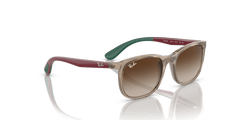 0RJ9076S - Ray - Ban Junior - (Brown On Green) Brown - 49 - 17 - 130 MM - Ardor Eyewear 8056597734998