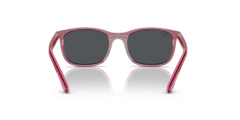 0RJ9076S - Ray - Ban Junior - (Transparent Pink) Dark Grey - 49 - 17 - 130 MM - Ardor Eyewear 8056597735018