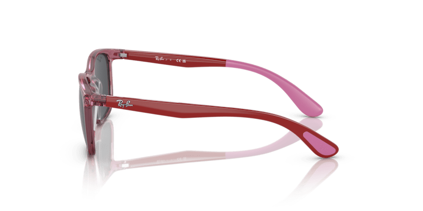 0RJ9076S - Ray - Ban Junior - (Transparent Pink) Dark Grey - 49 - 17 - 130 MM - Ardor Eyewear 8056597735018