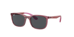 0RJ9076S - Ray - Ban Junior - (Transparent Pink) Dark Grey - 49 - 17 - 130 MM - Ardor Eyewear 8056597735018