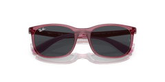 0RJ9076S - Ray - Ban Junior - (Transparent Pink) Dark Grey - 49 - 17 - 130 MM - Ardor Eyewear 8056597735018