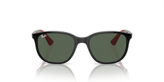 0RJ9078S - Ray - Ban Junior - (Black On Red) Dark Green - 48 - 16 - 135 MM - Ardor Eyewear 8056597942256