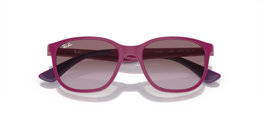 0RJ9078S - Ray - Ban Junior - (Fuchsia On Violet) Violet - 48 - 16 - 135 MM - Ardor Eyewear 8056597942270