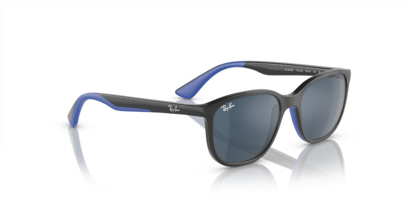 0RJ9078S - Ray - Ban Junior - (Grey On Blue) Dark Blue - 48 - 16 - 135 MM - Ardor Eyewear 8056597942294