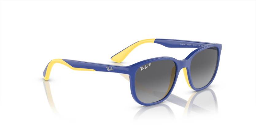 0RJ9078S - Ray - Ban Junior - (Light Blue On Yellow) Grey Polarized - 48 - 16 - 135 MM - Ardor Eyewear 8056597942263