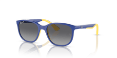 0RJ9078S - Ray - Ban Junior - (Light Blue On Yellow) Grey Polarized - 48 - 16 - 135 MM - Ardor Eyewear 8056597942263