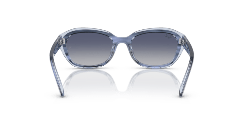 Striped Blue On Transparent Blue - 0RJ9081S 8056262267851