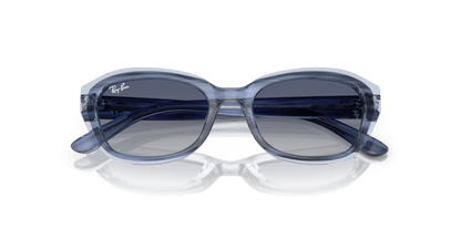 Striped Blue On Transparent Blue - 0RJ9081S 8056262267851